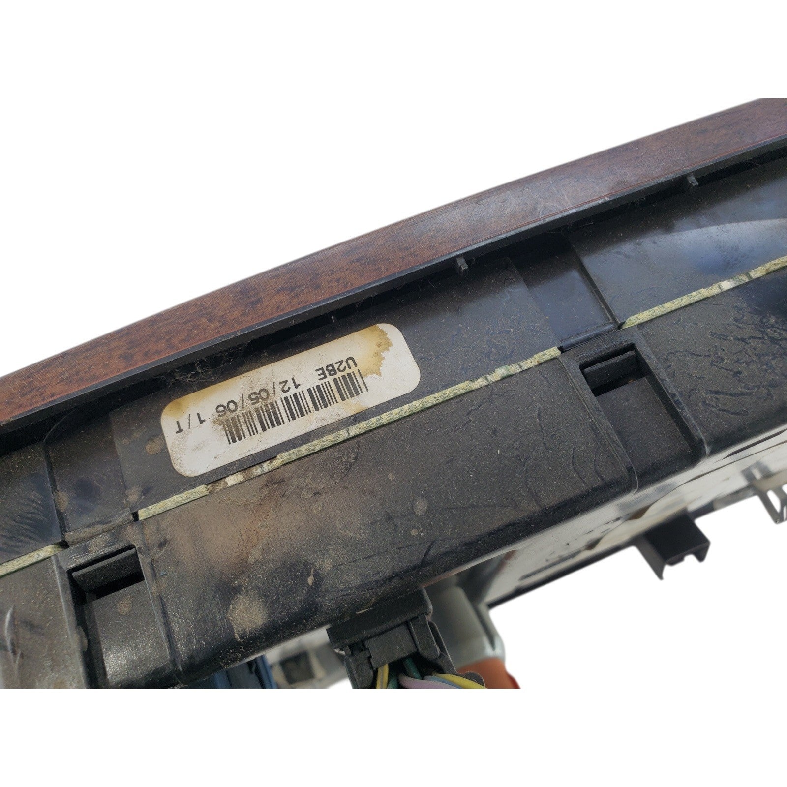 07-14 Ford Expedition Radio Bezel Climate Control Unit 7L14-7804302-A Woodgrain