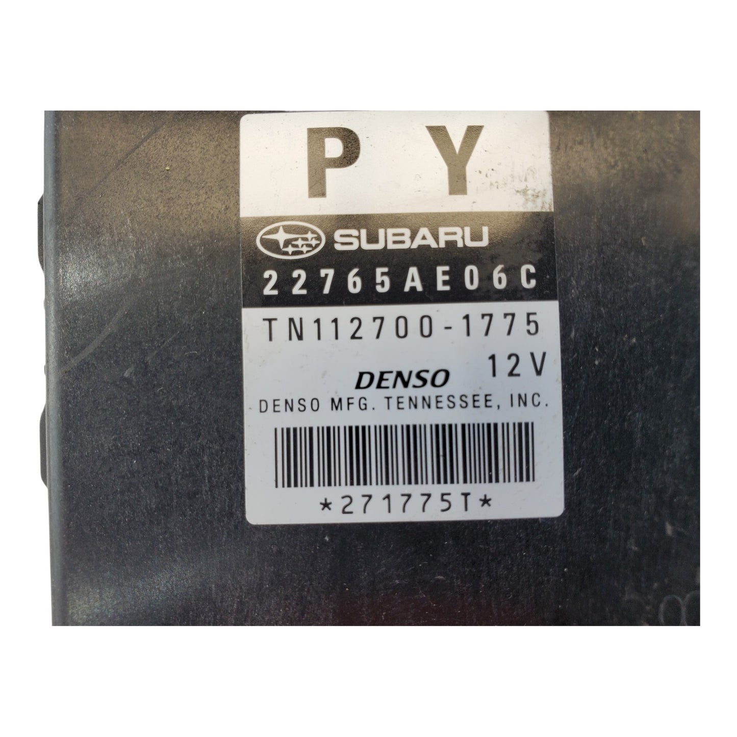 Engine ECM Electronic Control Module 2.5L Automatic Fits 13-14 LEGACY 22765AE06C