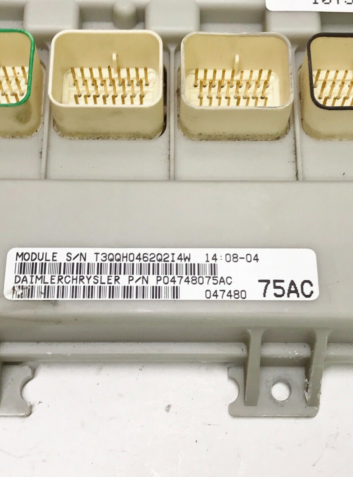 ✅ 02-03 Dodge Caravan Body Control Unit BCM 04748075AC OEM