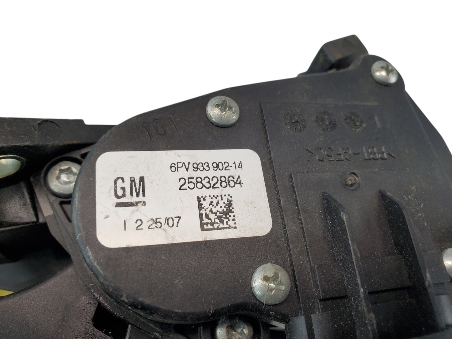 07-11 CHEVROLET SILVERADO ACCELERATOR GAS PEDAL POSITION SENSOR 25832864 OEM