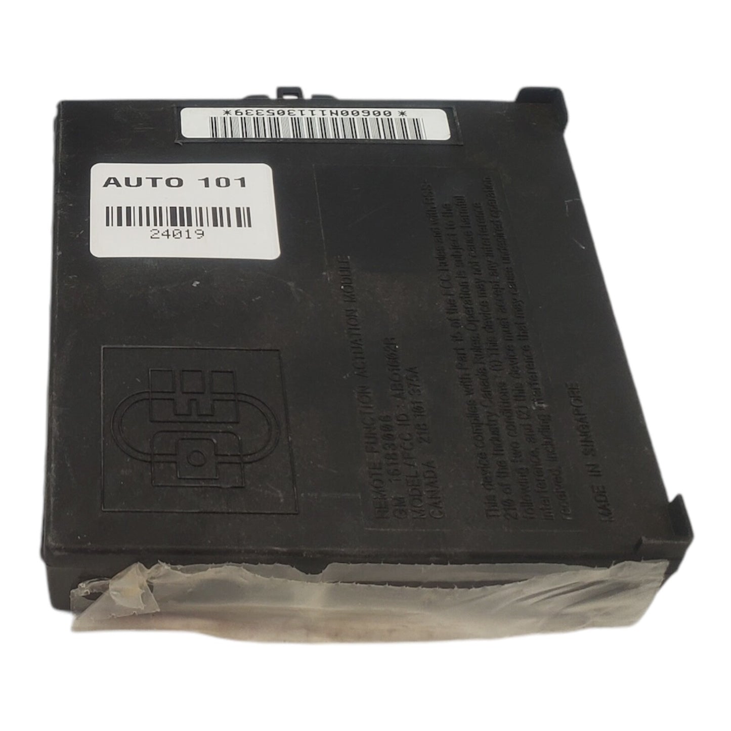 96 Cadillac Seville Remote Keyless Entry Module 16183006