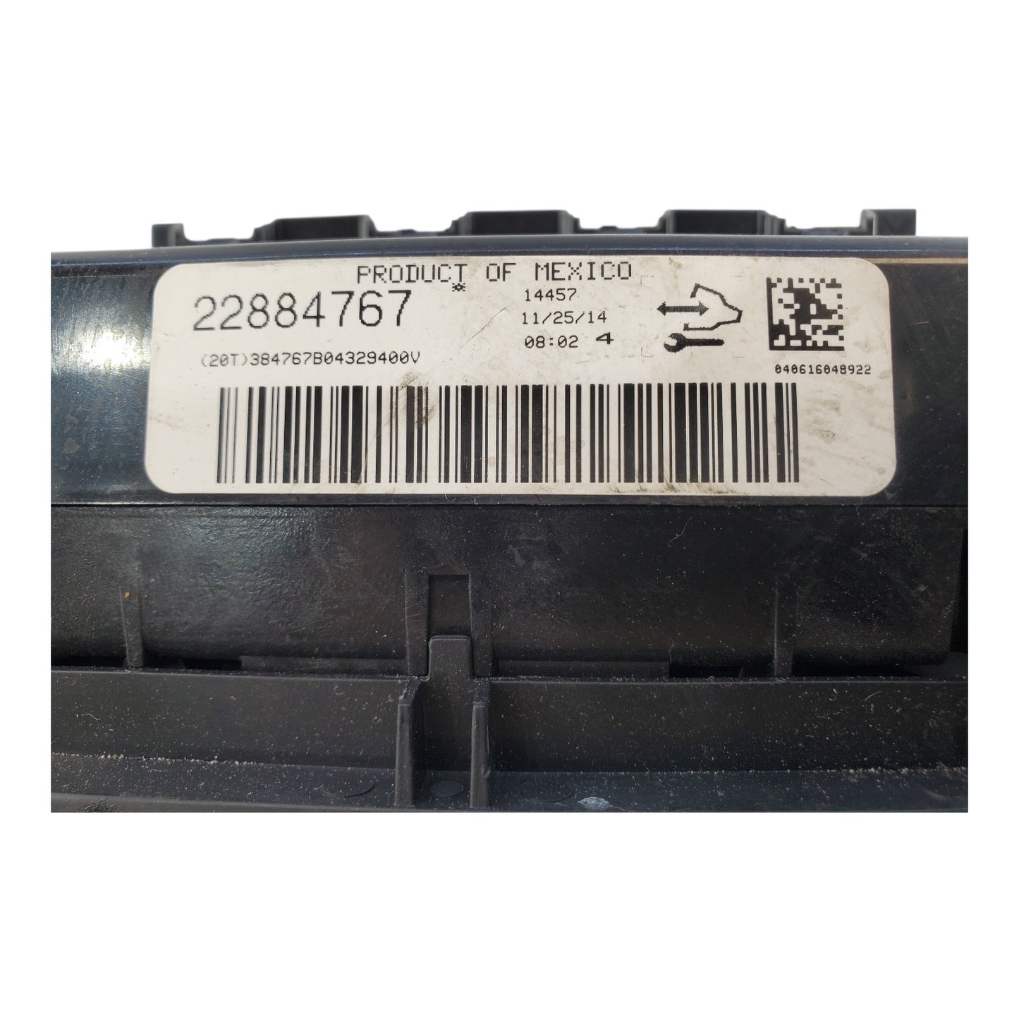 Fits 2012-2016 Chevrolet Impala Heater A/C Control Dual Zone OEM:22884767