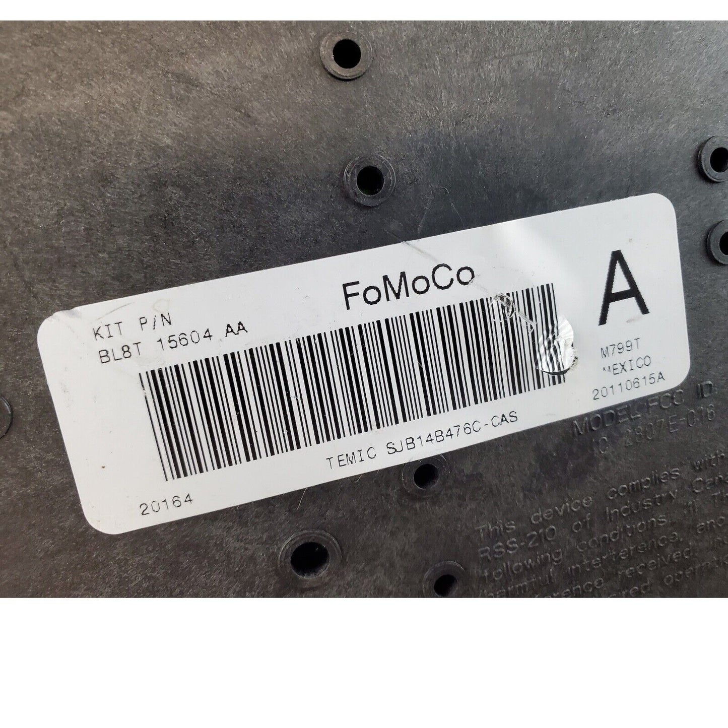 09-12 Ford Escape Interior Relay Fuse Box BL8T-15604-AA 2010 2011 09 12 C11