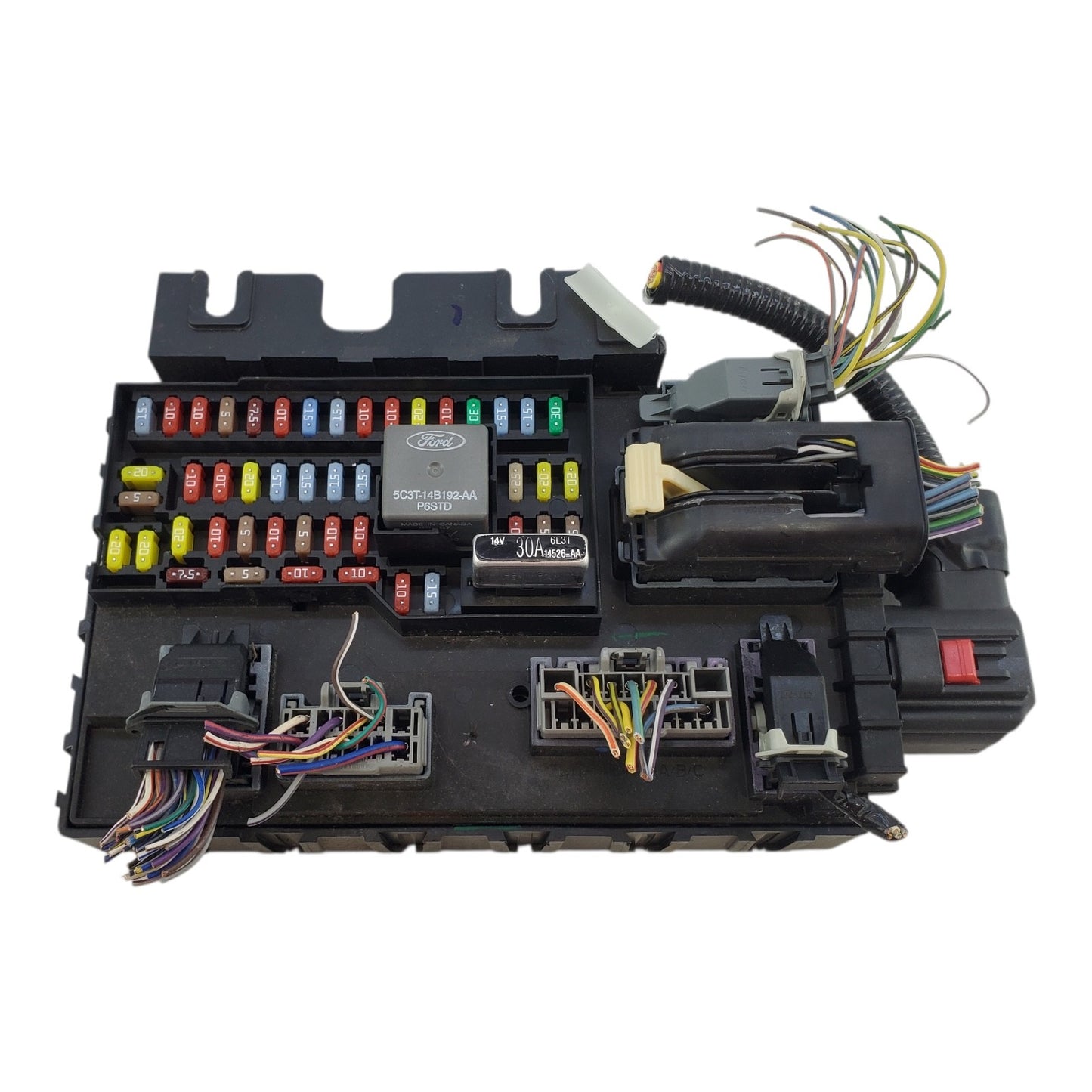 08 Ford Escape Mariner Interior Relay Fuse Box 8L8T-15604-Ak