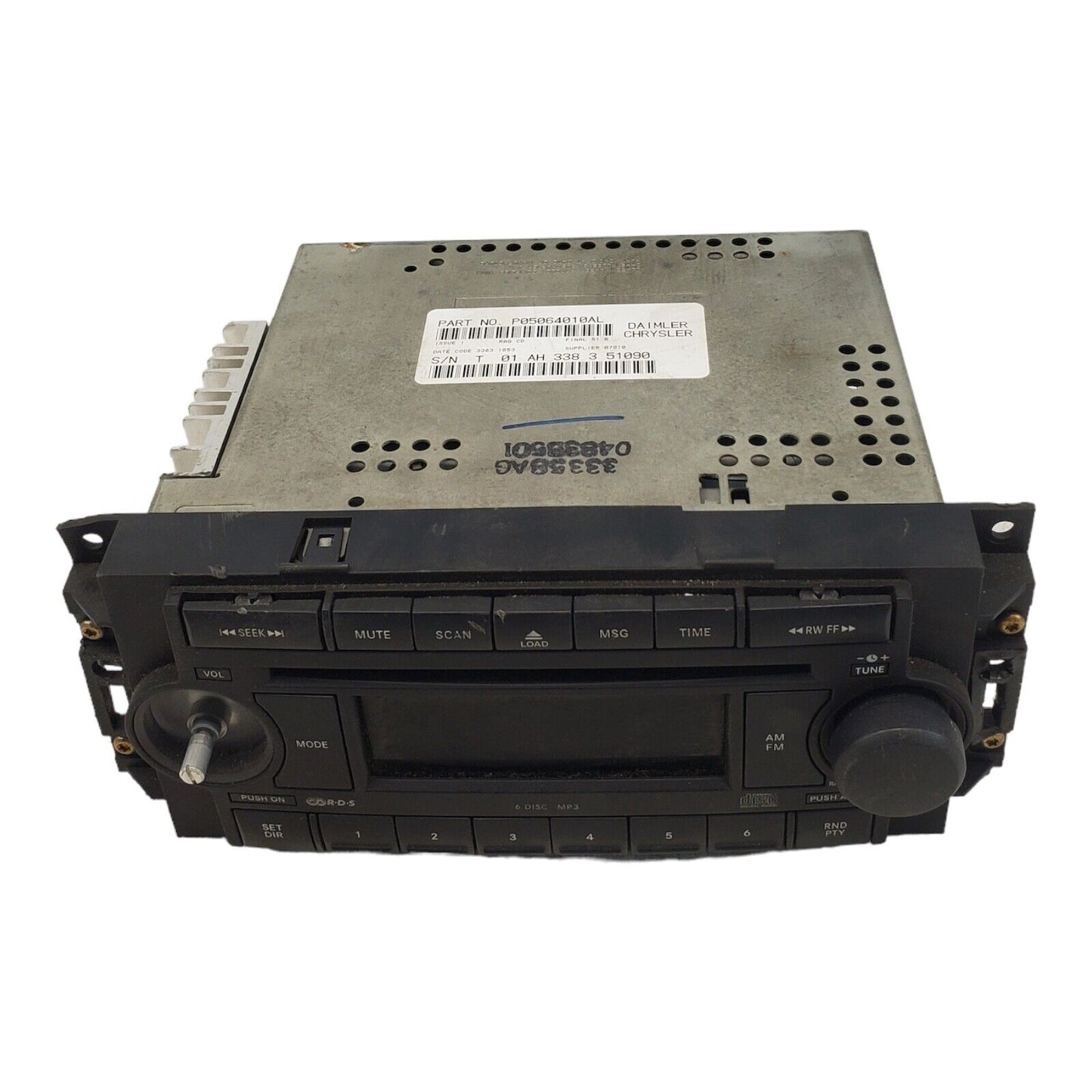 04-06 DODGE DURANGO A/V Stereo Radio Unit P05064010AL OEM