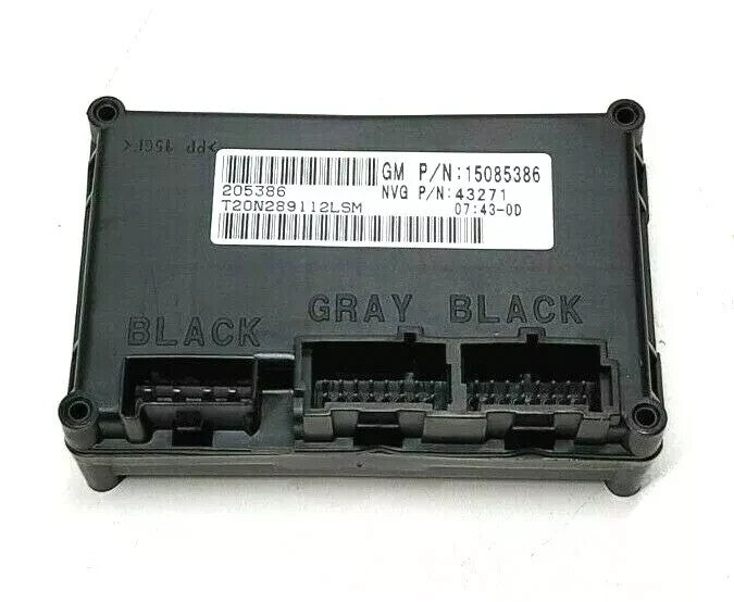 VIN Programmed 02-05 Trailblazer Envoy BRAVADA Transfer Case Module 15085386