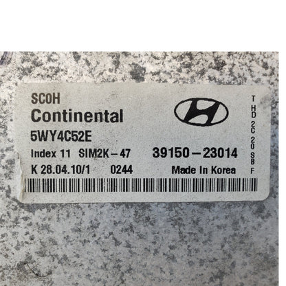 ✅ 10 HYUNDAI ELANTRA 2.0L Engine Control Module ECM Computer 39150-23014 OEM