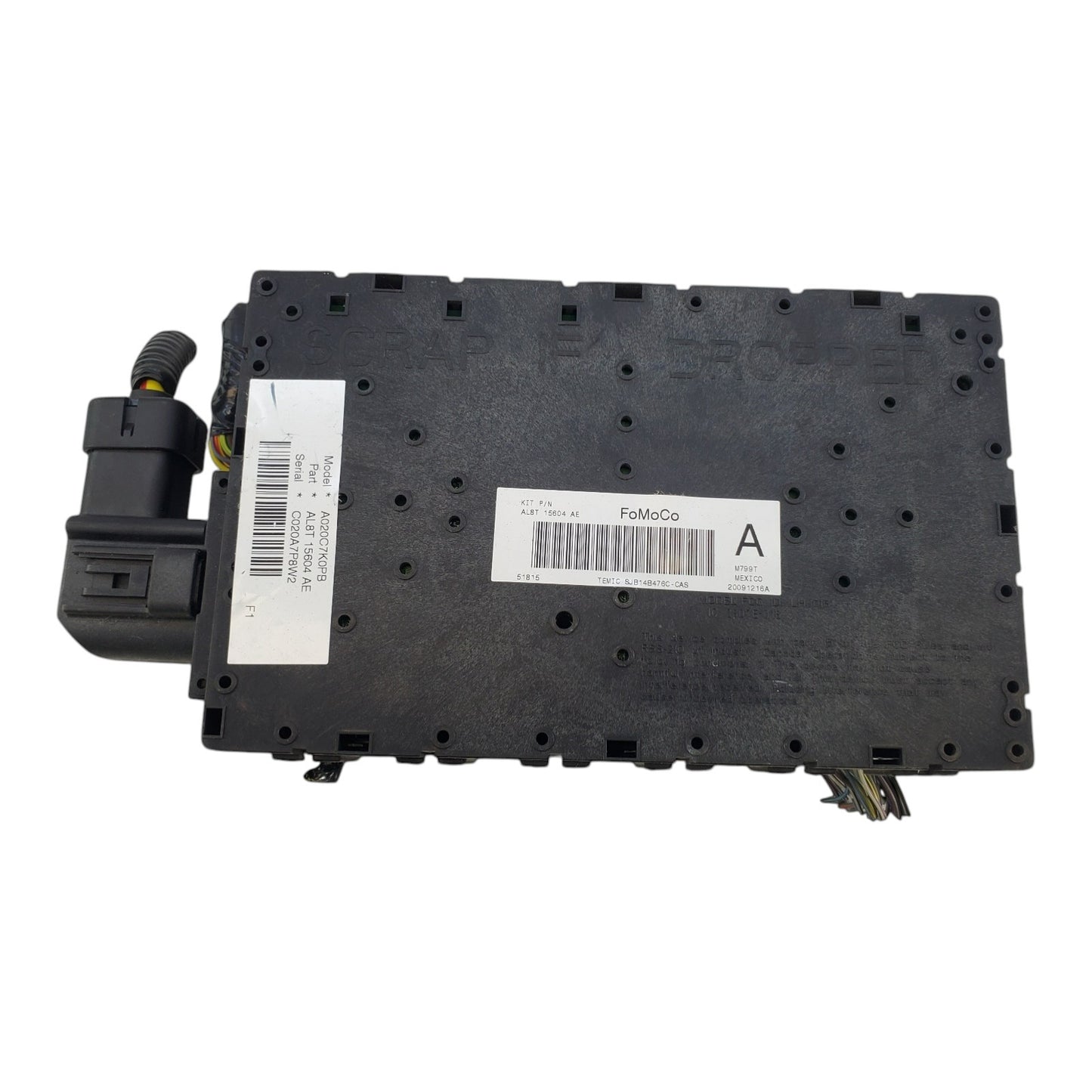 2008-2012 Ford Escape Interior Cabin Fuse Box Used OEM AL8T15604AE