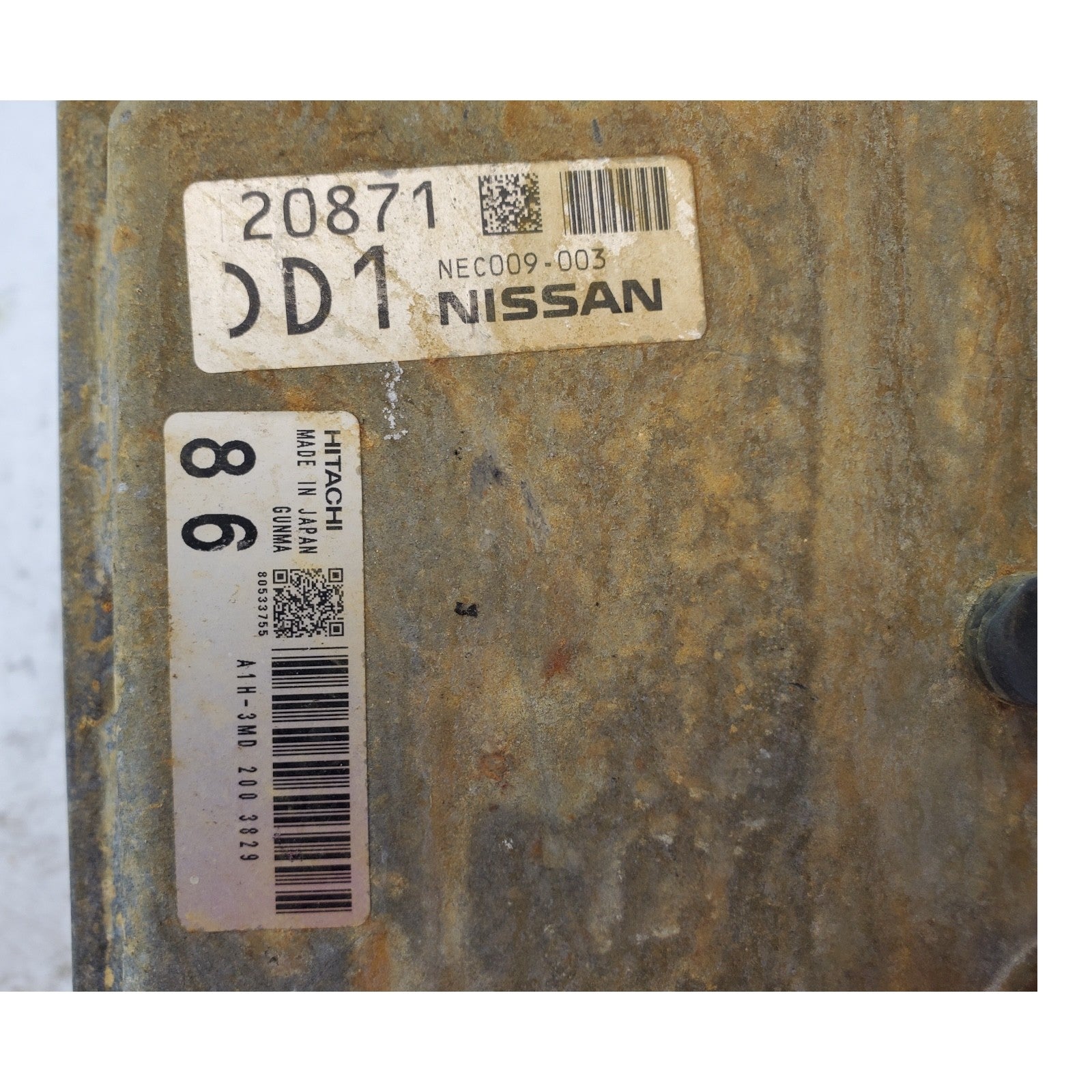 2012-2014 Maxima NEC009-003 Computer Brain Engine Control ECU ECM EBX Module