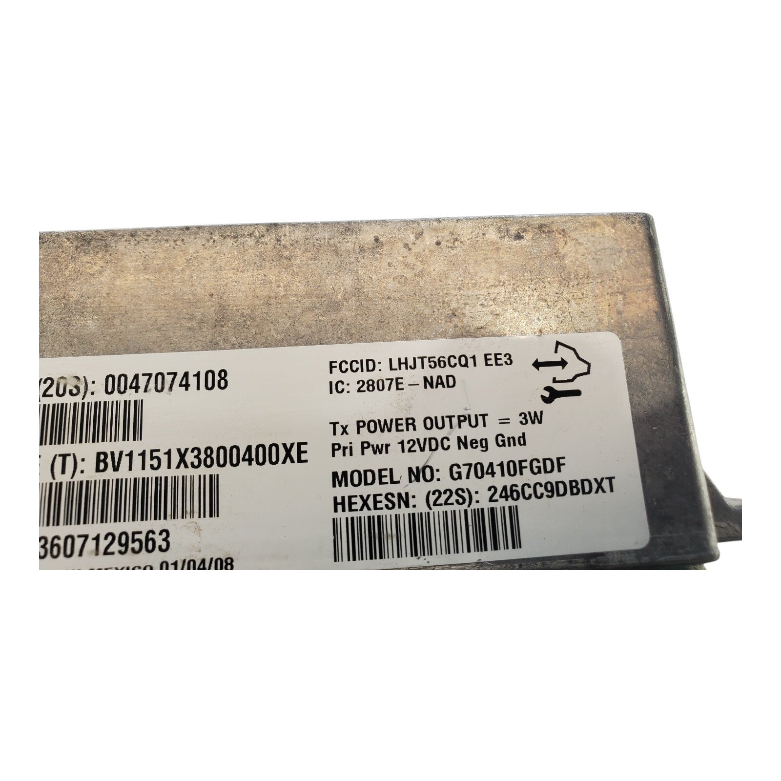 06 07 08 CADILLAC STS ONSTAR COMMUNICATION CONTROL MODULE 25911151 OEM