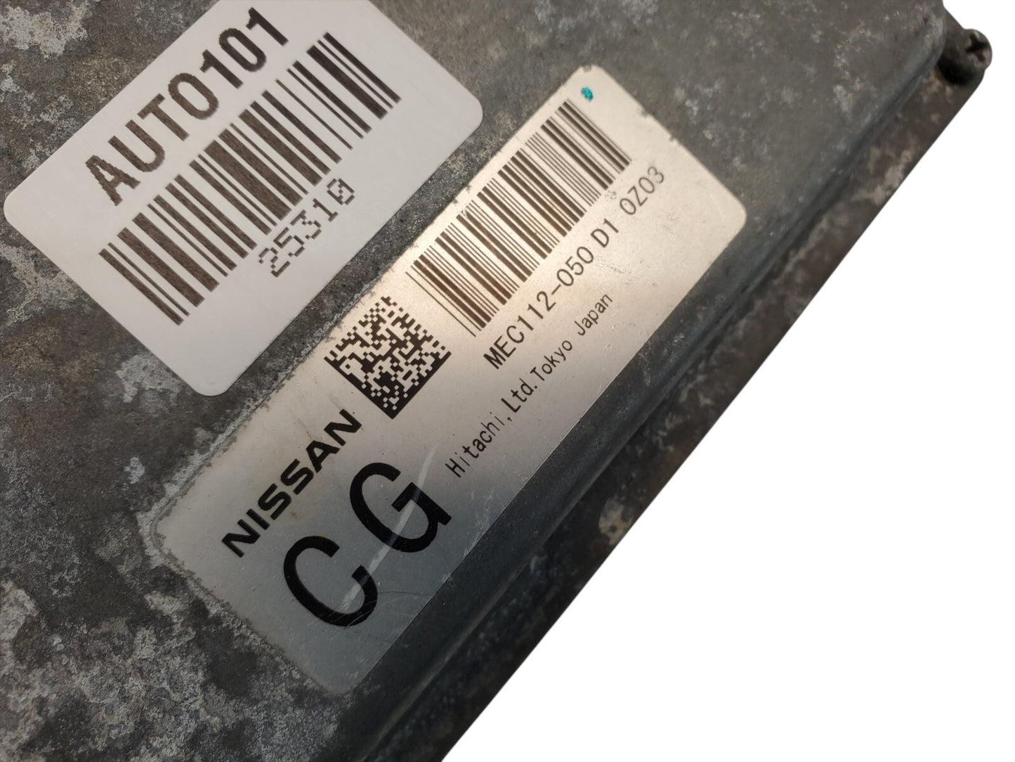 11 NISSAN ROGUE Engine ECM Control Module 2.5L FWD MEC112050D1 MEC112-050 D1