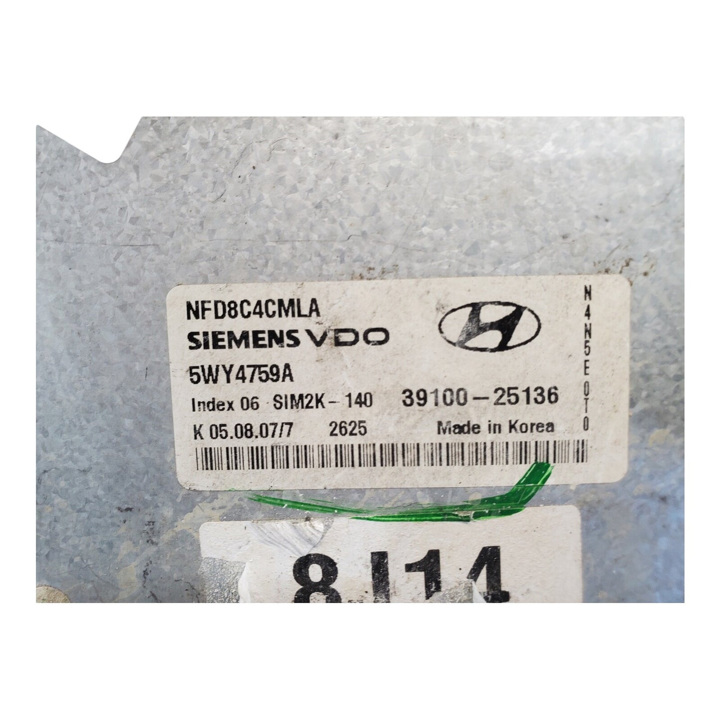 06-08 Hyundai Sonata Engine Control Module 39100-25136