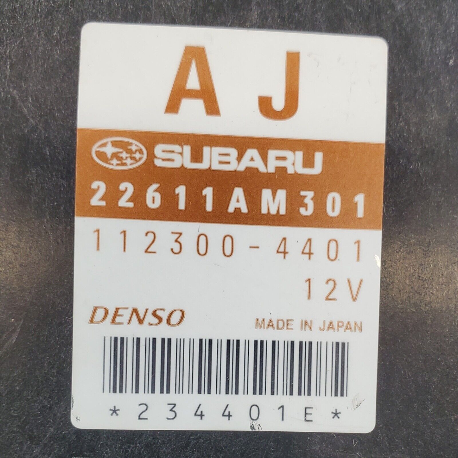 2007 Subaru Forester 2.5l Nonturbo Engine Control Module Computer Ecu 22611am301