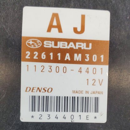 2007 Subaru Forester 2.5l Nonturbo Engine Control Module Computer Ecu 22611am301