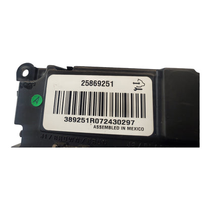 07-12 GMC ACADIA AC HEATER CLIMATE TEMPERATURE CONTROL 25869251 OEM