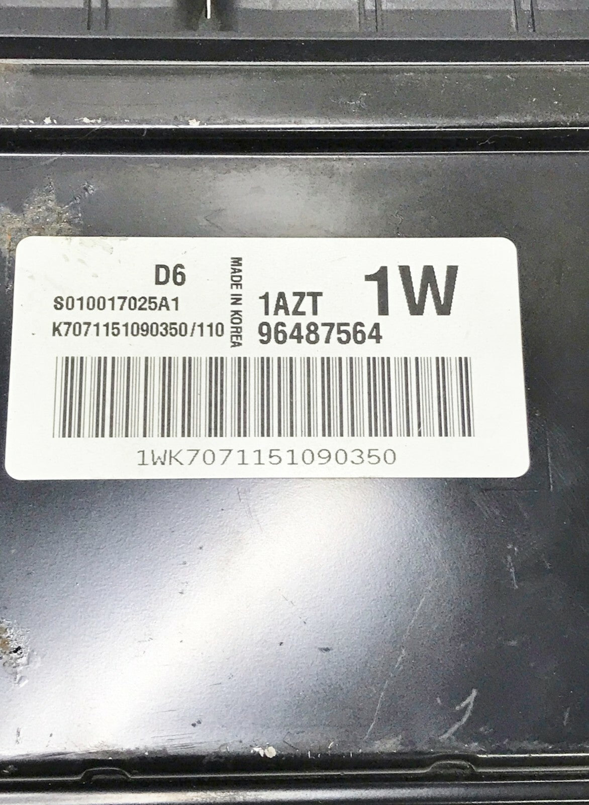 96487564 | CHEVY / SUZUKI OEM ENGINE CONTROL MODULE UNIT ECU ECM PCM