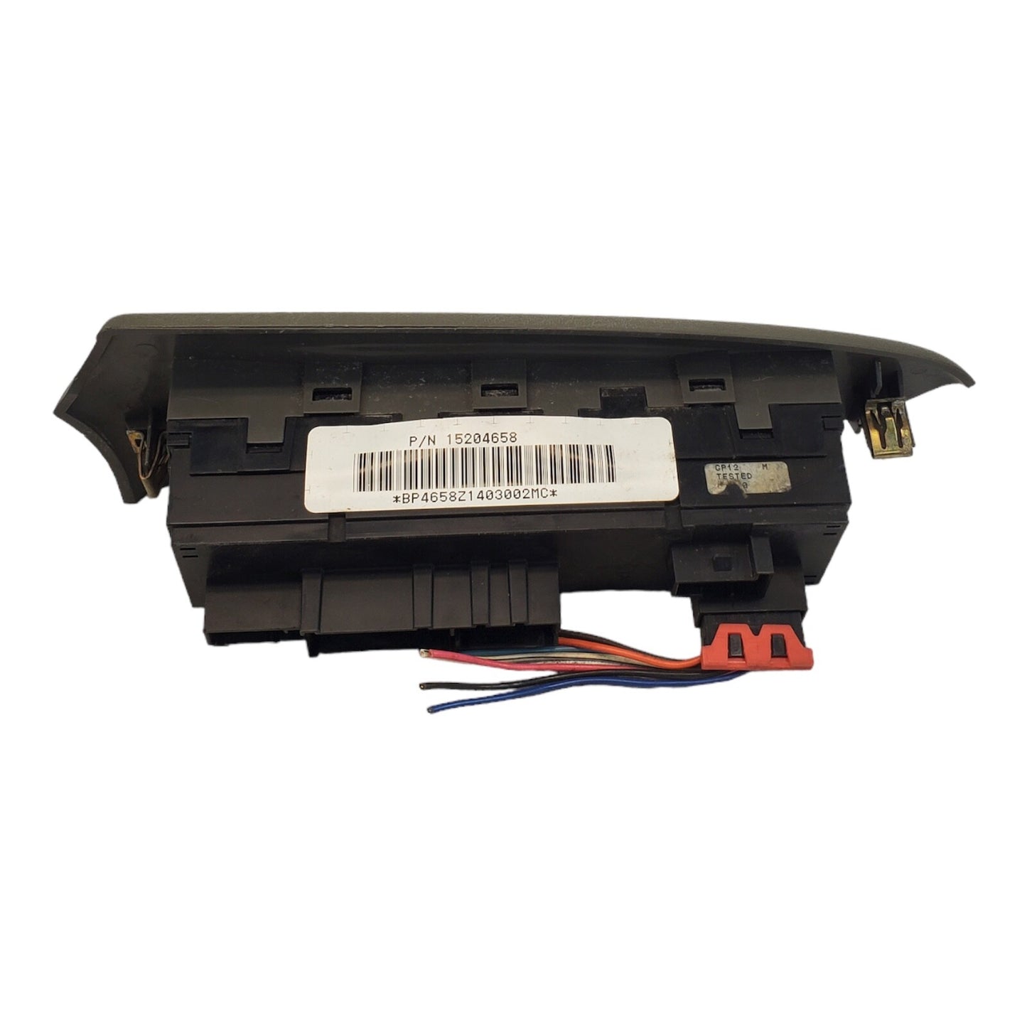 02-05 Envoy Trailblazer Master Driver Window Switch Grey Gray Bezel OEM 15204658