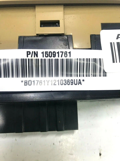 ✅ 02-05 Buick Rainier Envoy Bravada Passenger Power Window Switch 15091761 GM