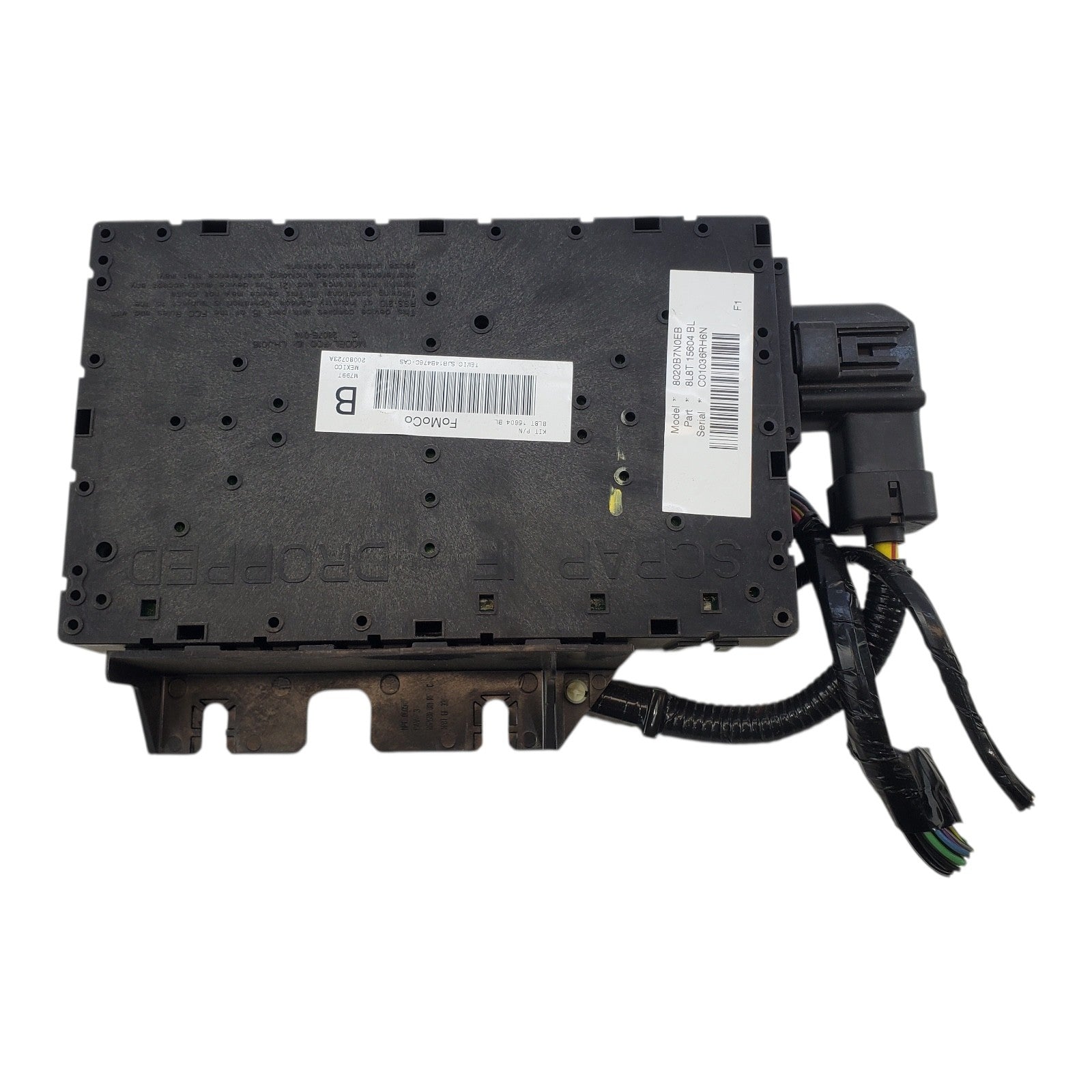 08 09 2008 2009 Mazda Tribute Interior Cabin Fuse Box Relay Block 8l8t15604bl