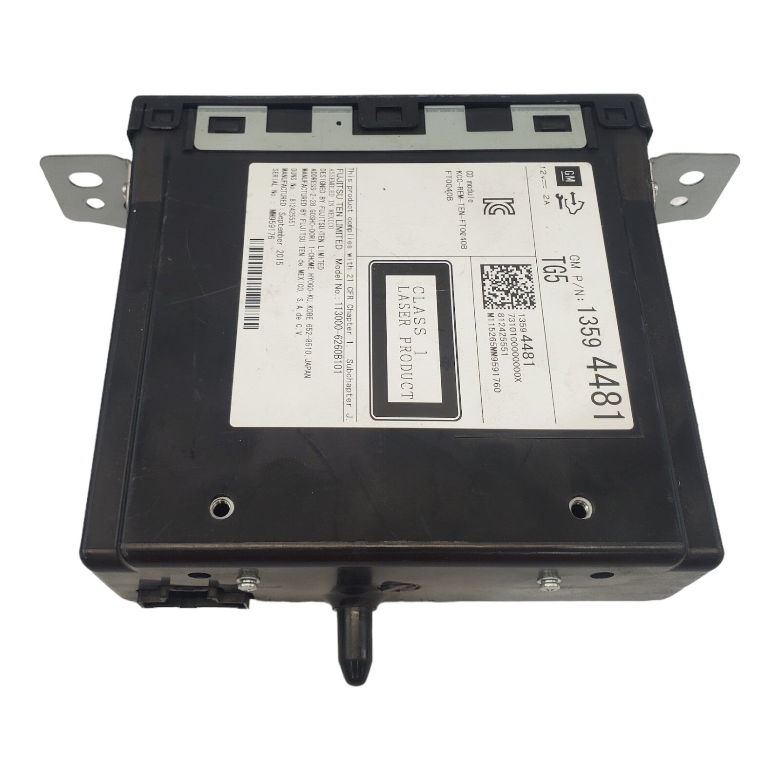 2015 2016 2017 ESCALADE CD PLAYER OEM 13594481