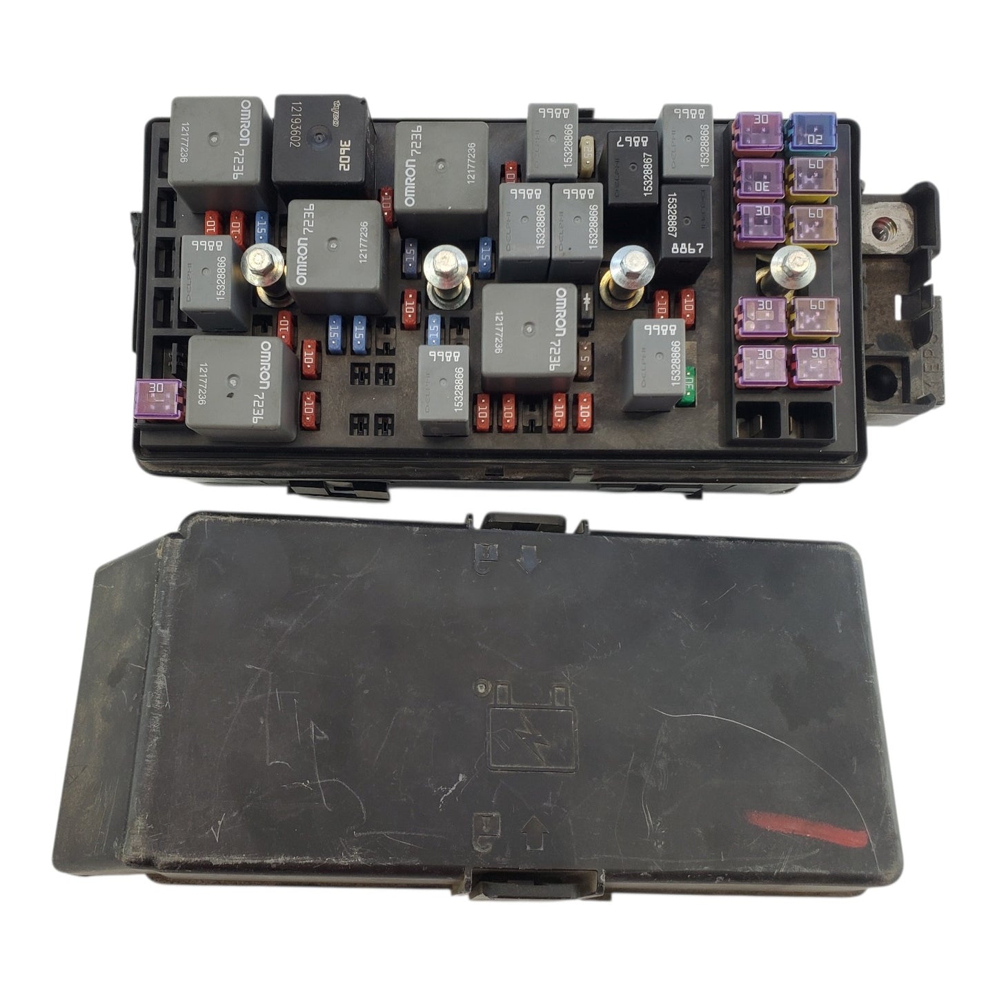 25883019 Saturn 2008 Aura Fuse Box Relay 2.4 Block 2.4L