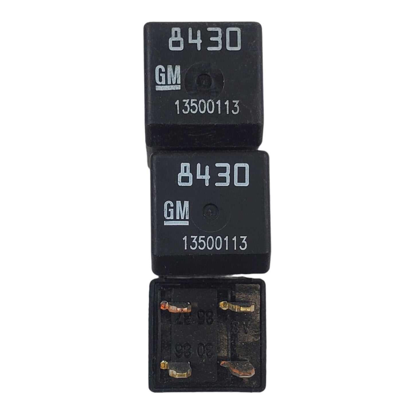 ✅ LOT OF 3 GM 4 pin relay 13500113 (8430) OEM