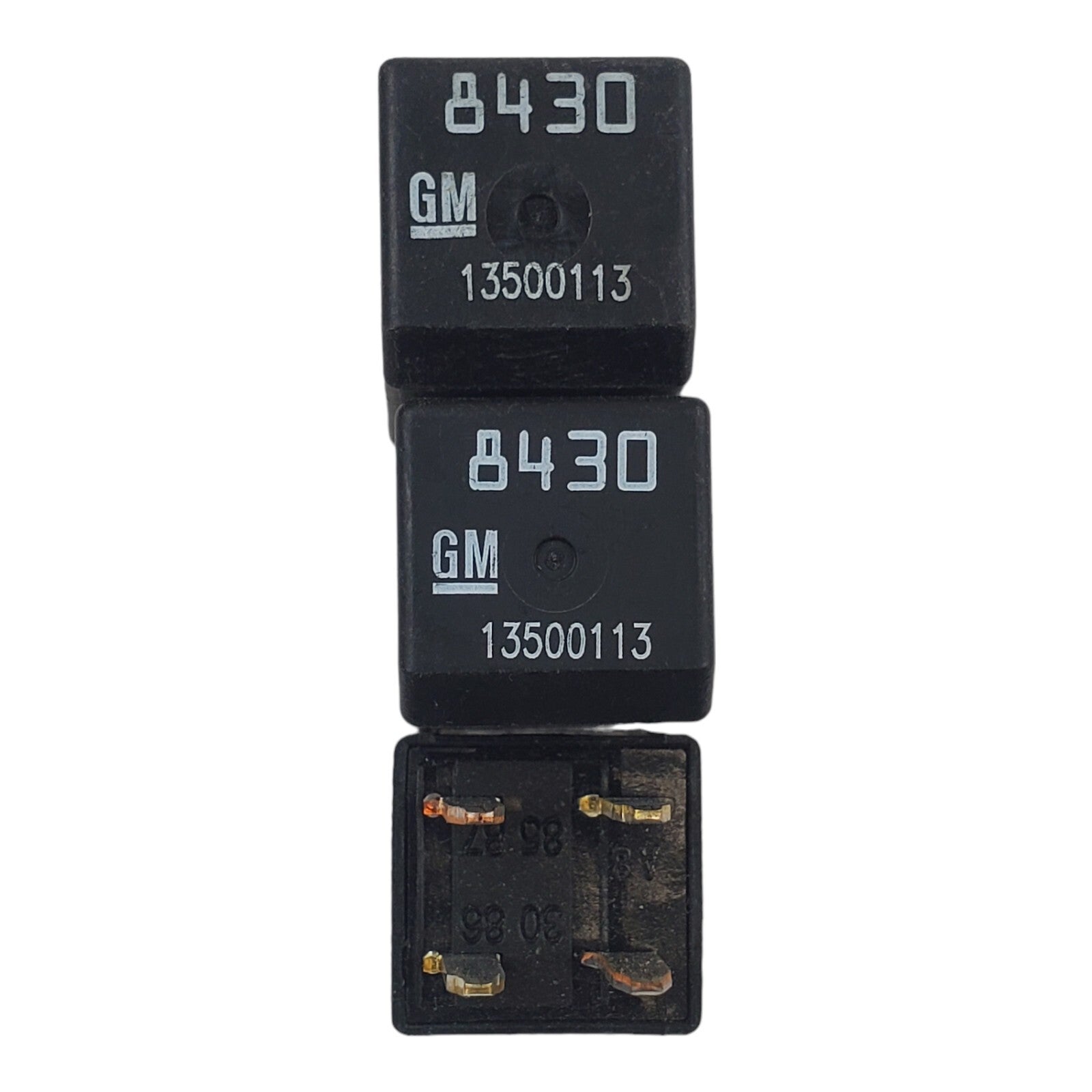✅ LOT OF 3 GM 4 pin relay 13500113 (8430) OEM