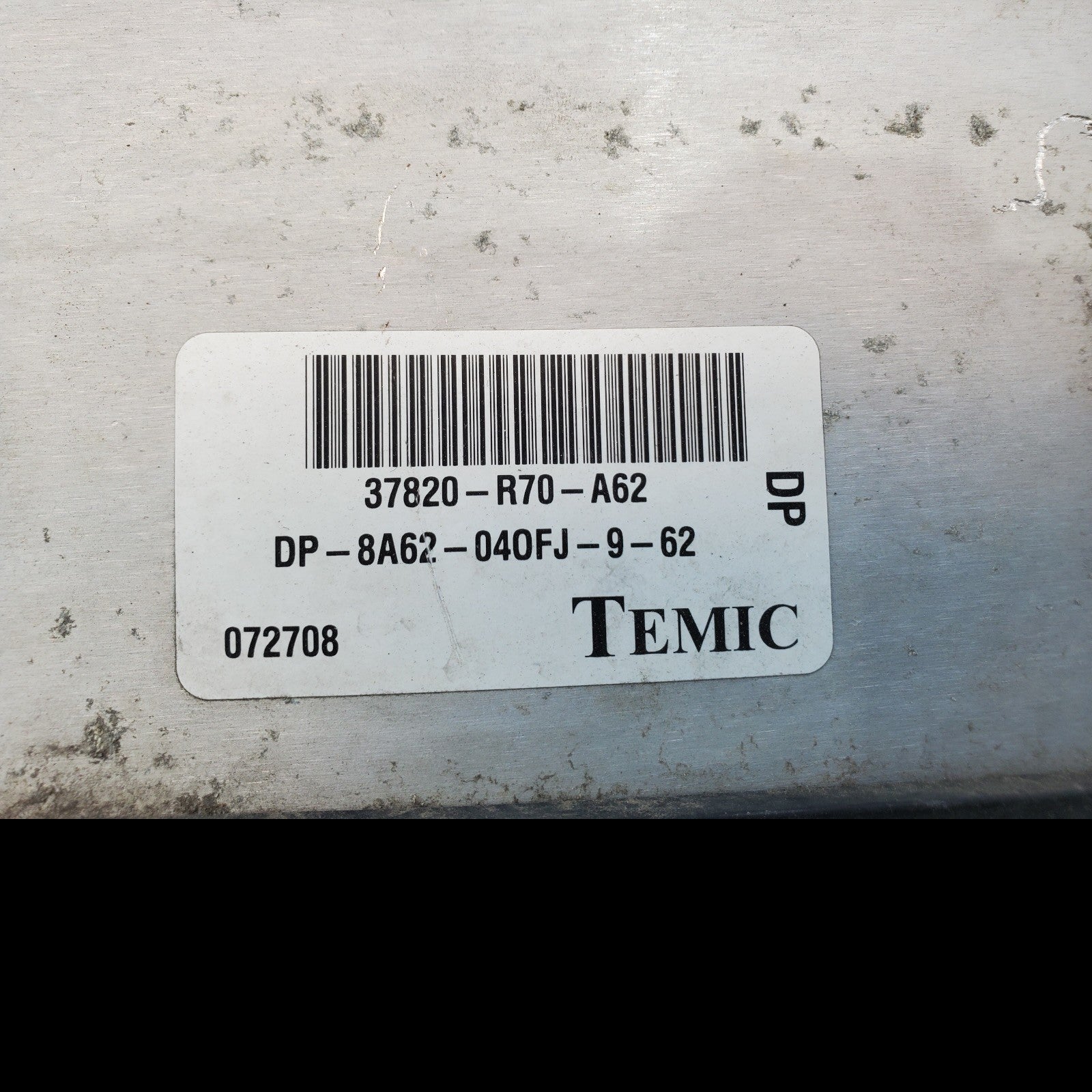 37820-R70-A62 ecm ecu computer 2008-2009 Honda Accord