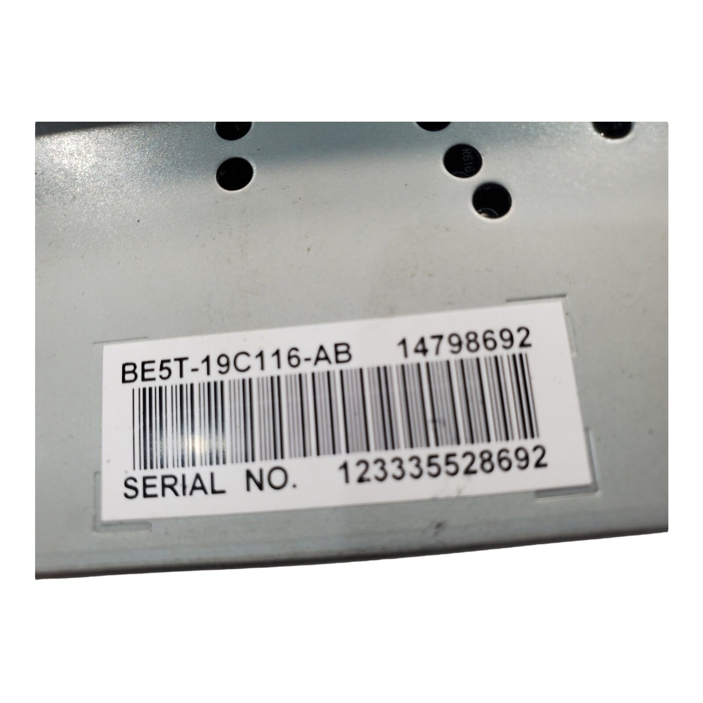 2010-12 12 Ford Fusion Information Display Screen BE5T-19C116-AB OEM