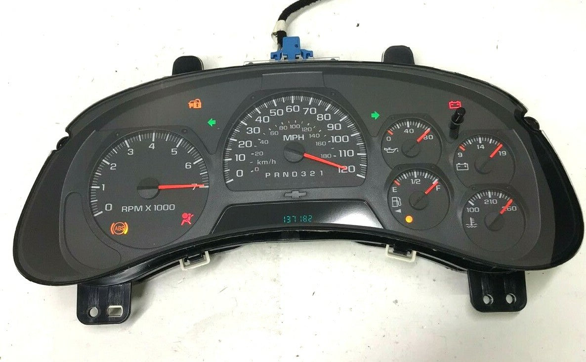 ✅ TESTED 06-09 GM Trailblazer Speedometer Instrument Gauge Cluster 15140618 135K