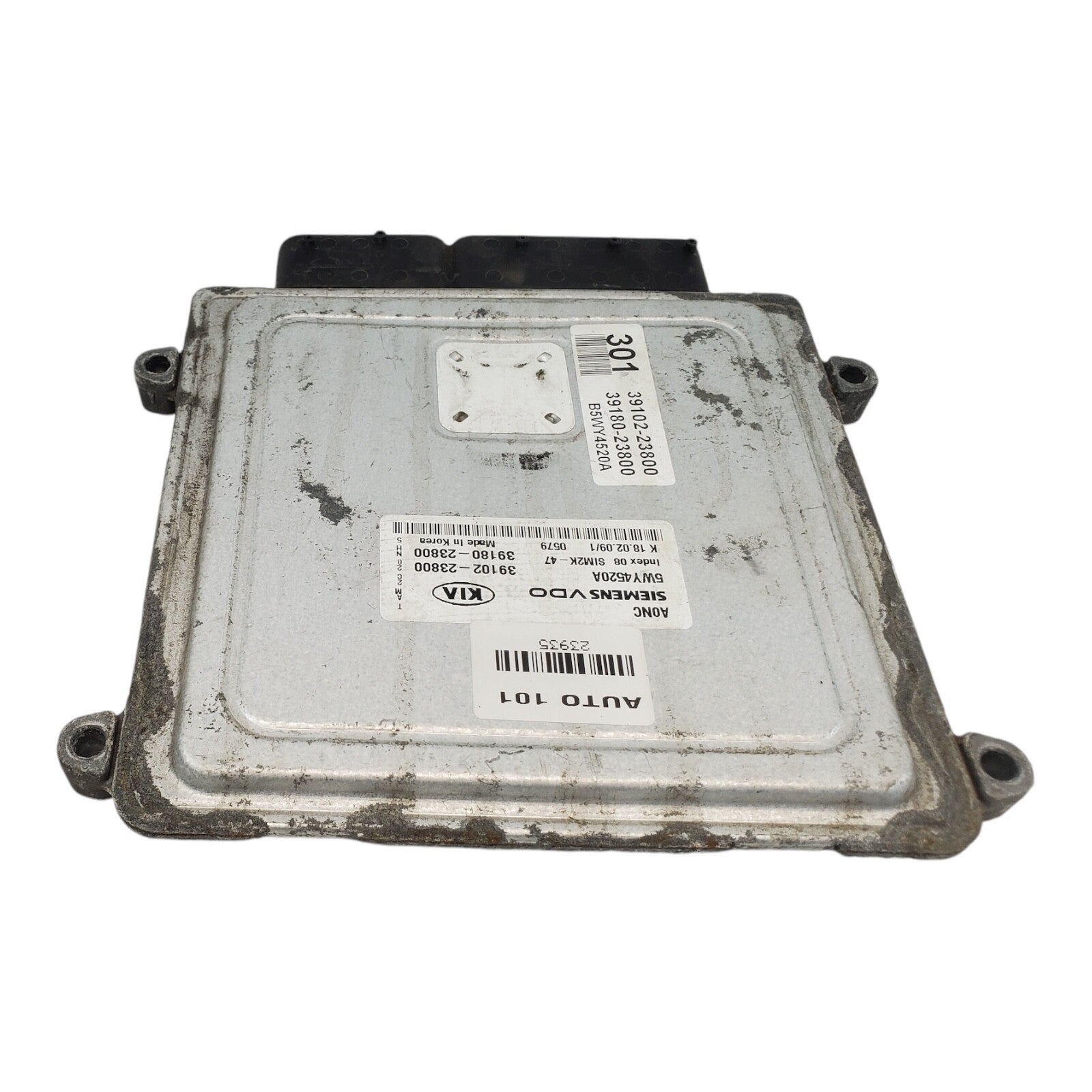 2010 KIA SOUL ENGINE CONTROL MODULE ECU ECM 39180-23800