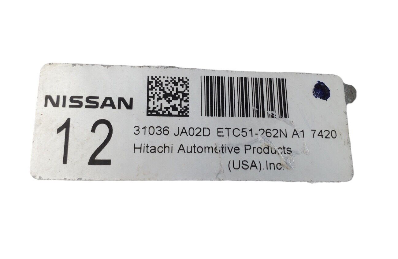 07-08 Nissan Altima 31036 JA02E TCM TCU Transmission Computer Control Module