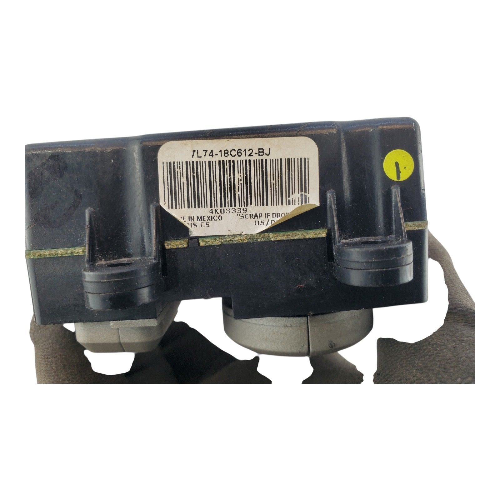 2007-2010 LINCOLN NAVIGATOR AC HEATER CONTROL SWITCH 7L74-18C612-BJ WITH BEZEL