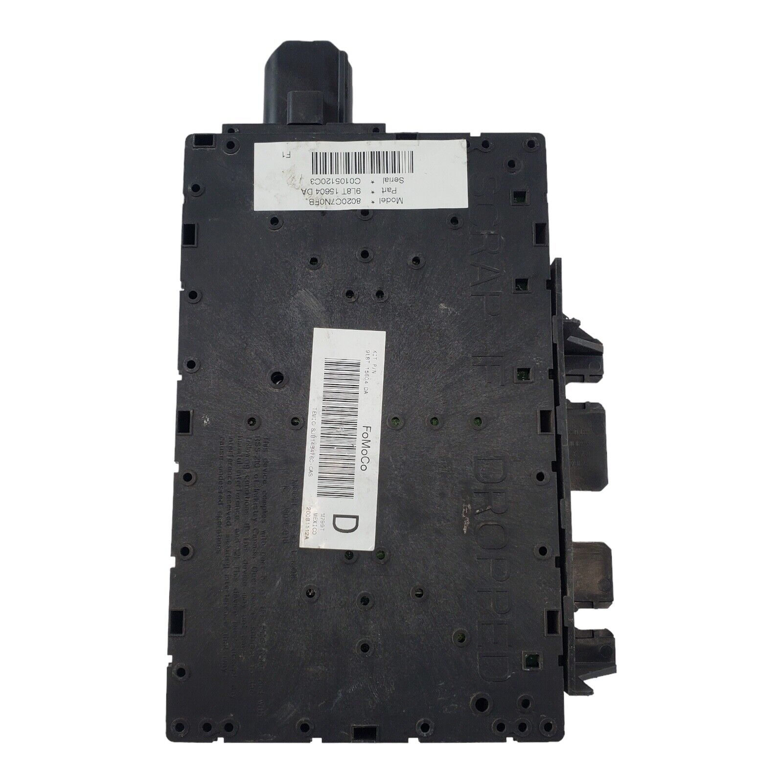 2009 2012 Ford Escape Mercury Mariner Interior Relay Fuse Box 9L8T-15604-DA