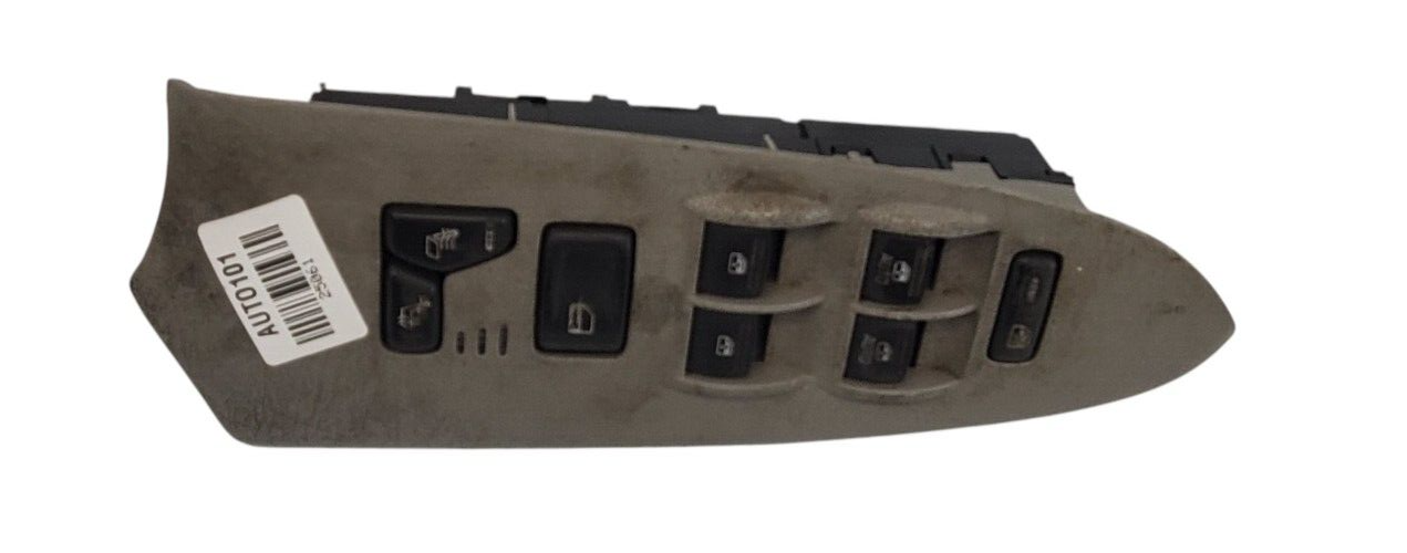 06-09 Chevrolet Trailblazer LEFT FRONT DRIVER MASTER WINDOW SWITCH 25867001
