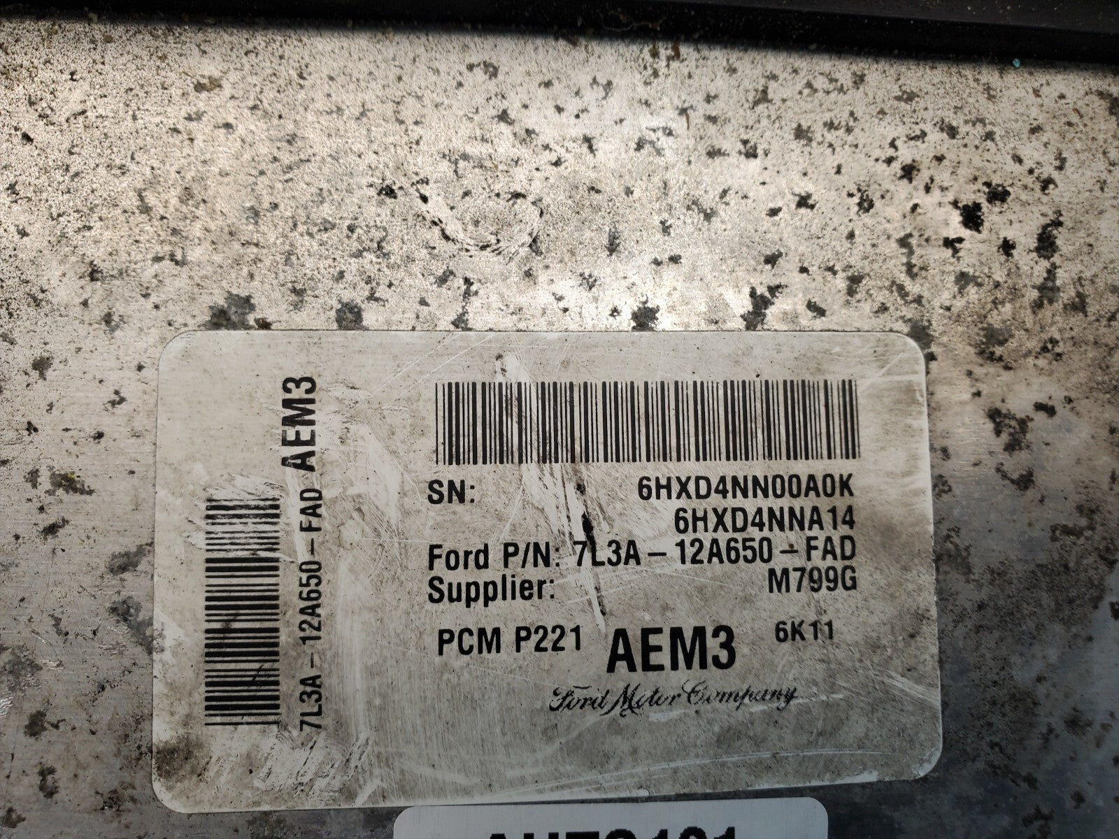07-08 Ford F150 F-150 ecm ecu computer 7L3A-12A650-FAD 