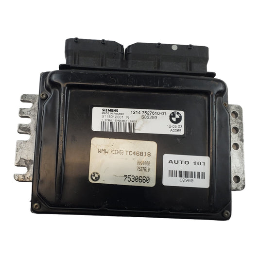 02 03 04 Mini Cooper S Genuine OEM Engine Computer ECU ECM 7527610