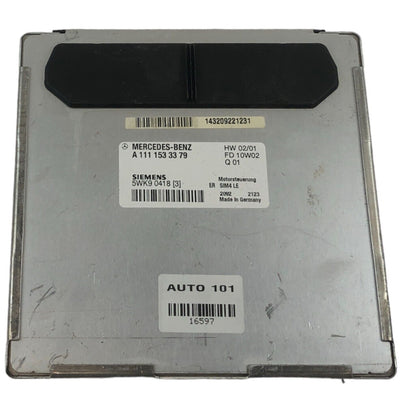 ✅ 02 Mercedes C230 Engine Computer Module ECM Computer A 111 153 33 79 OEM
