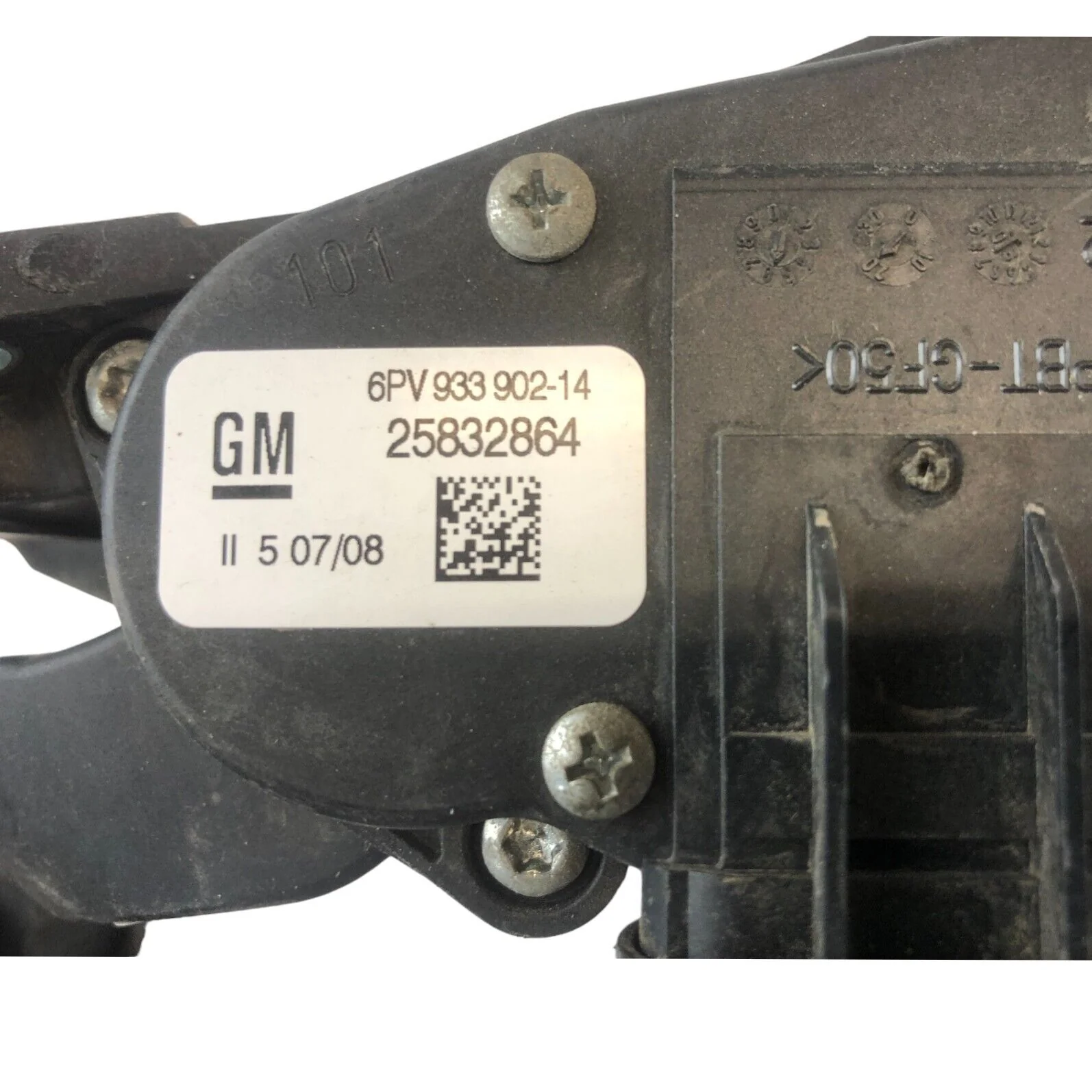07-11 Chevy Silverado Gas Pedal Accelerator with Position Sensor 25832864 GM