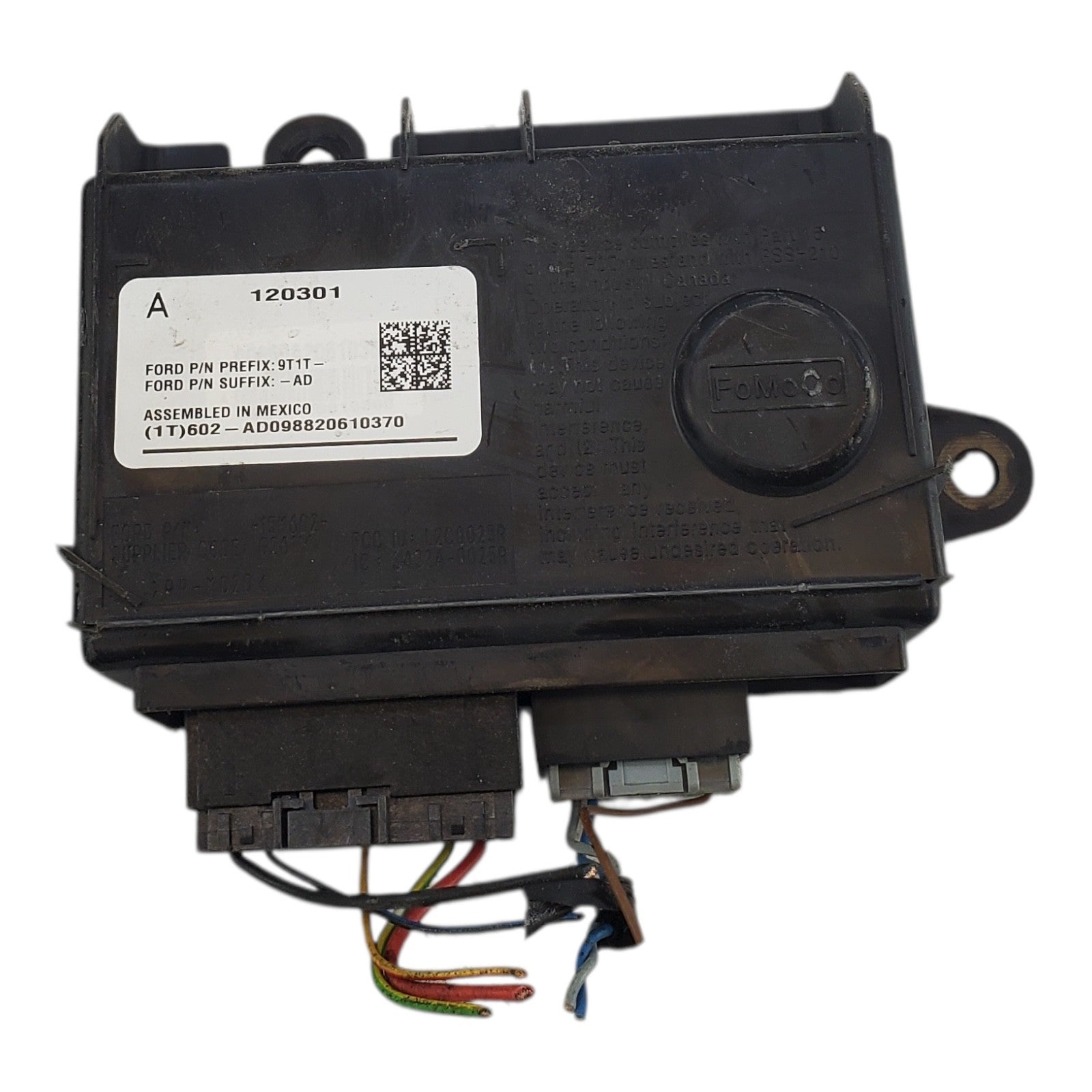 9T1T-AD  2011-2013 Ford Transit Connect OEM TPMS Control Module