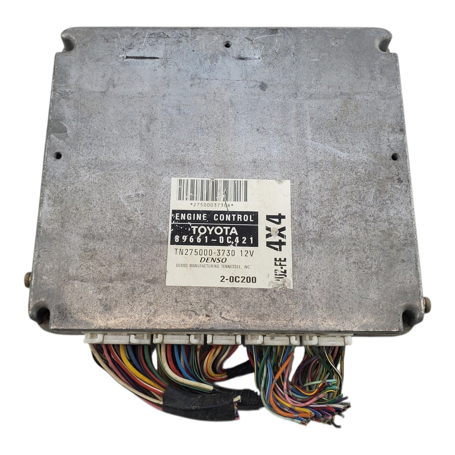 89661-0C421 | 2002 TOYOTA SEQUOIA 4.7L ECM ENGINE COMPUTER PCM ECU