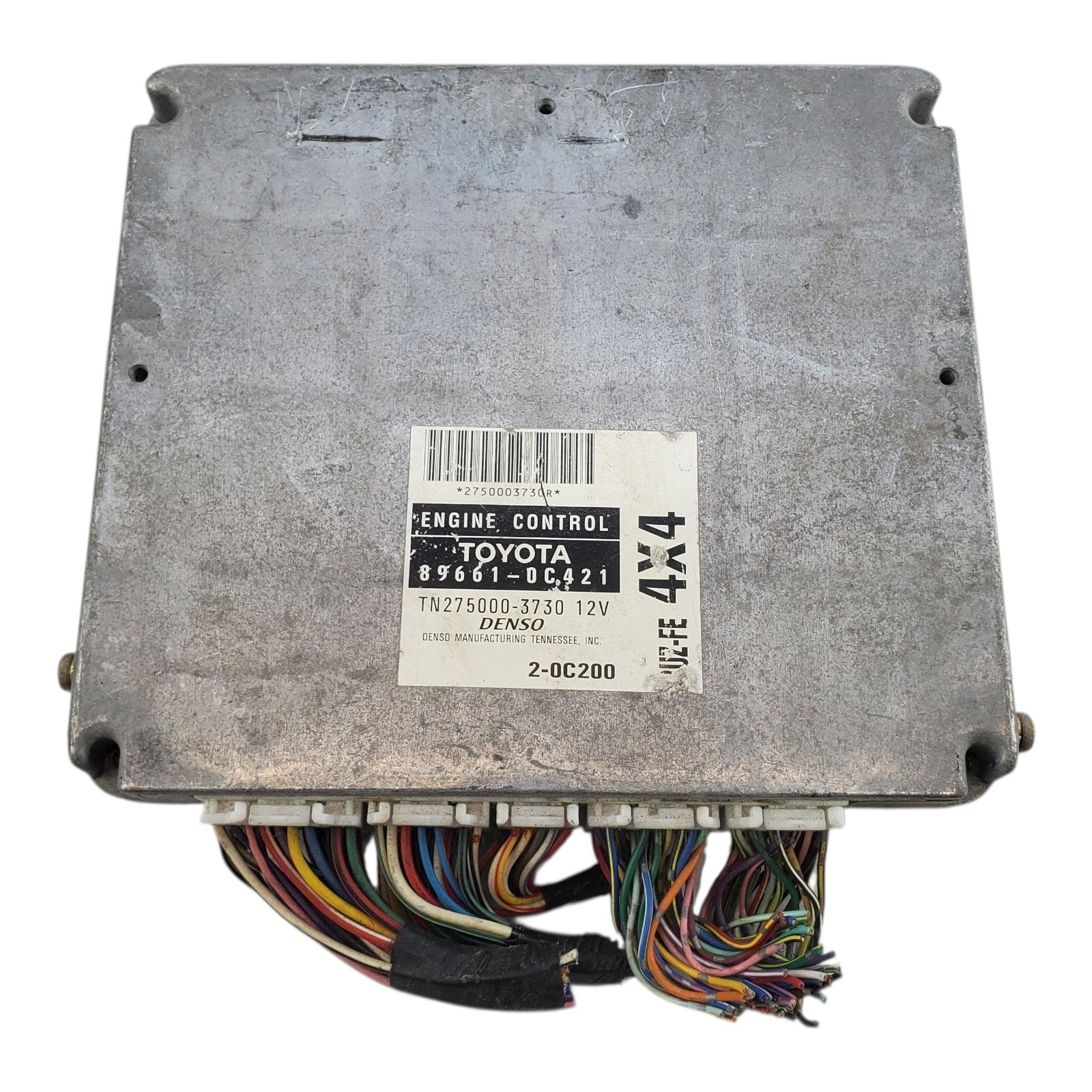 89661-0C421 | 2002 TOYOTA SEQUOIA 4.7L ECM ENGINE COMPUTER PCM ECU