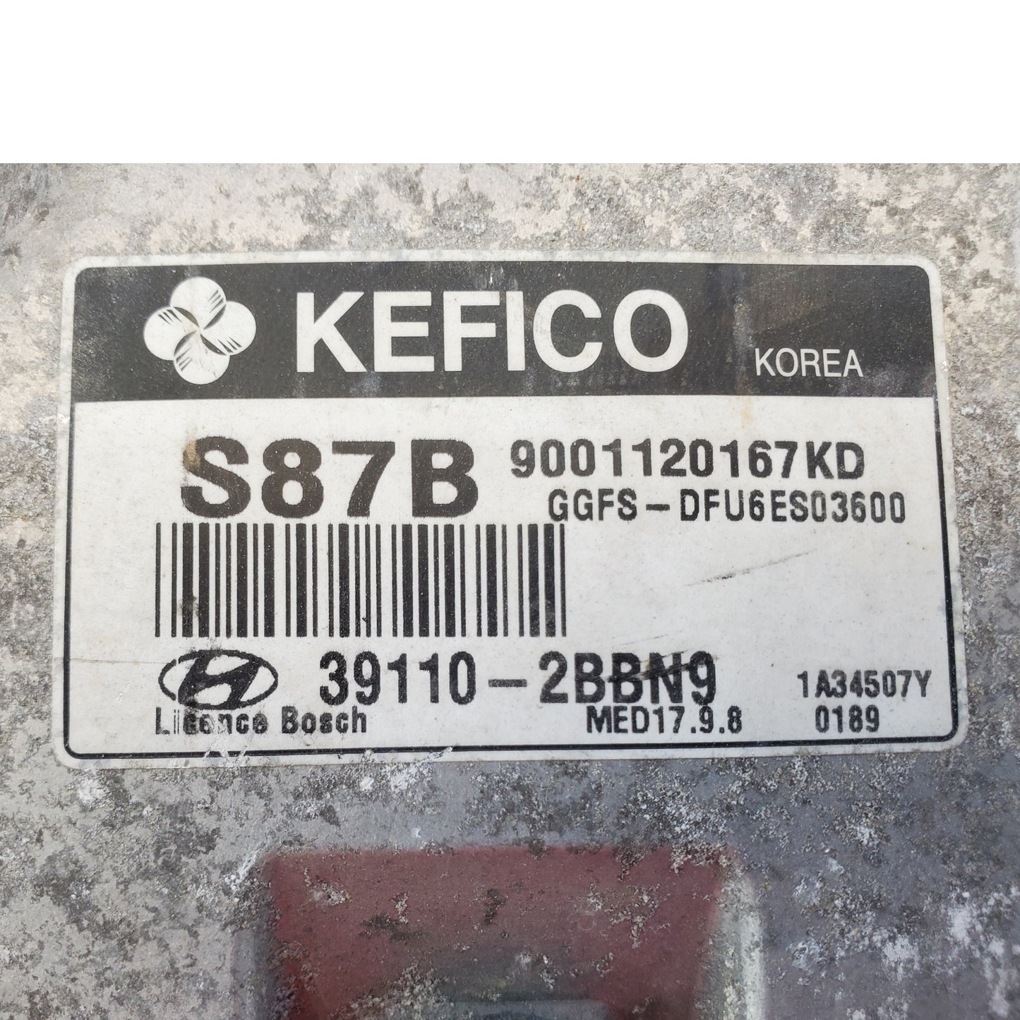 39110-2BBN9 ecm ecu computer 2013-2014 Hyundai Veloster