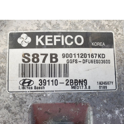 39110-2BBN9 ecm ecu computer 2013-2014 Hyundai Veloster