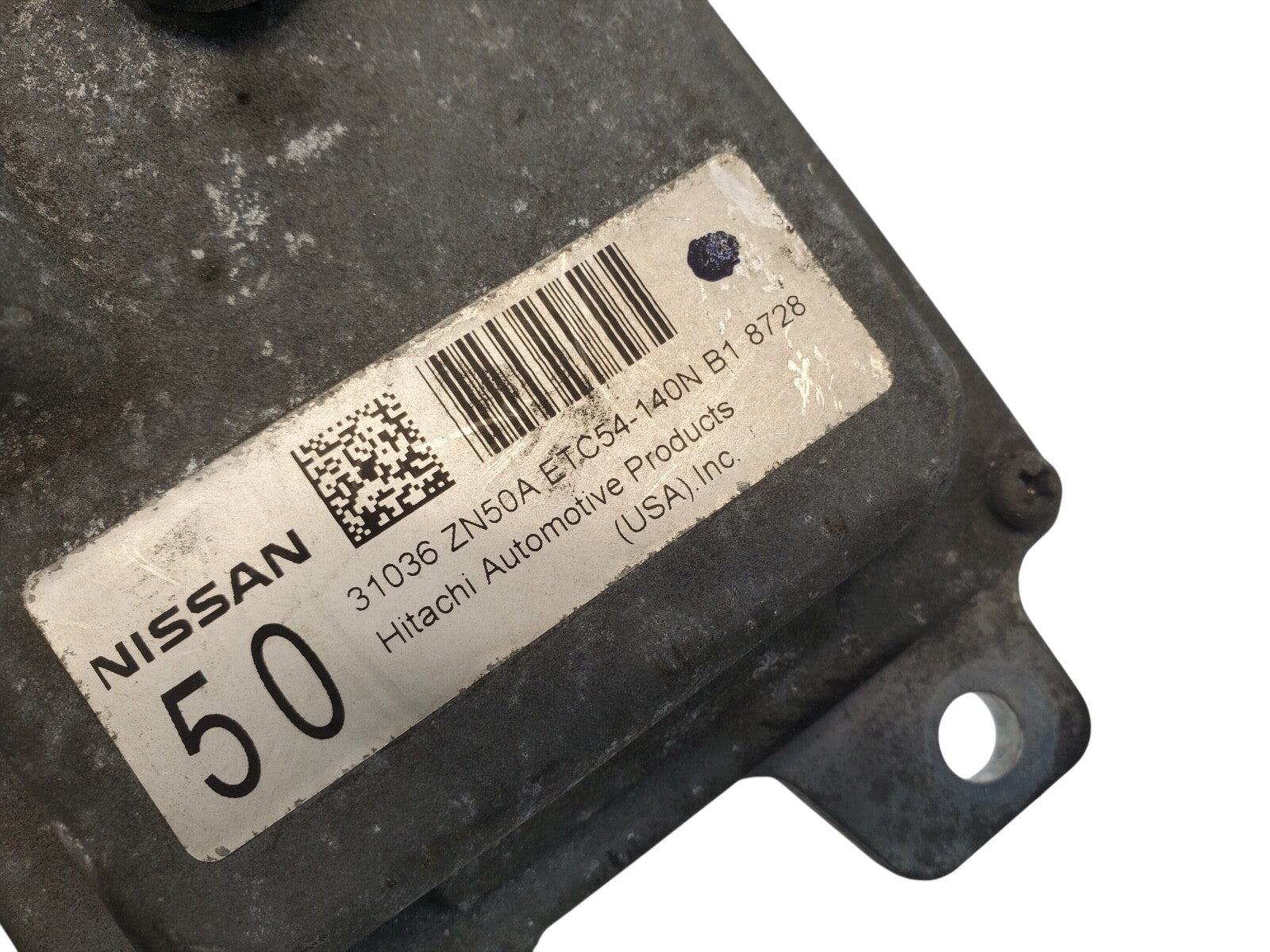 NISSAN ALTIMA Engine Brain Box Electronic 31036ZN50A ETC54-140N B1