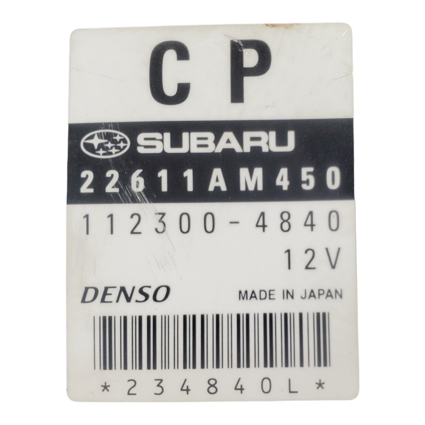 07 Subaru Impreza Engine Control Module ECM 22611AM 450
