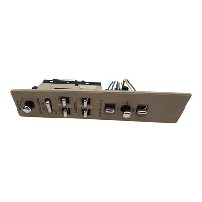 1994-1996 Cadillac Deville,GM# 3532012 Master Window Switch, Tan Bezel, (USED)