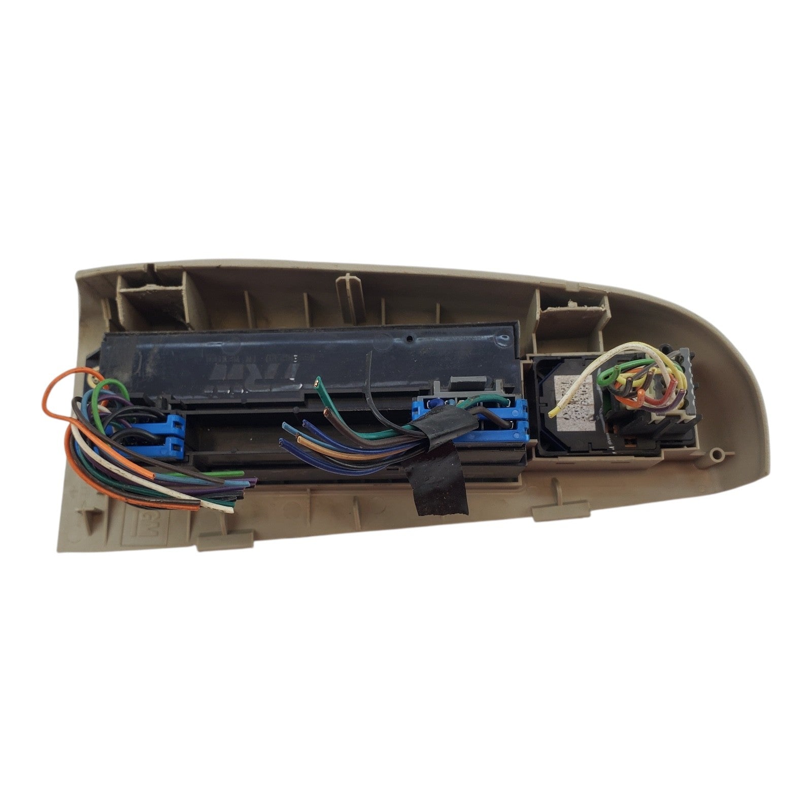 B#38 00-02 CHEVY SUBURBAN TAHOE YUKON MASTER DRIVER SIDE WINDOW SWITCH TAN OEM