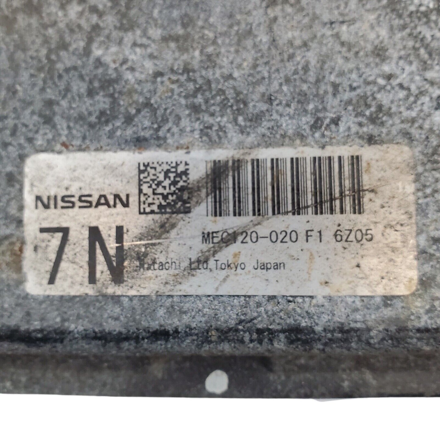 2007 Nissan Altima 2.5L Engine Computer Control ECU ECM | MEC120-020 F1
