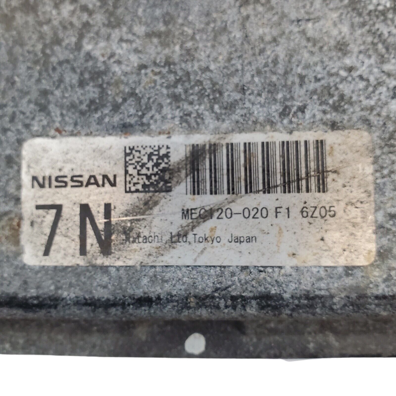 2007 Nissan Altima 2.5L Engine Computer Control ECU ECM | MEC120-020 F1